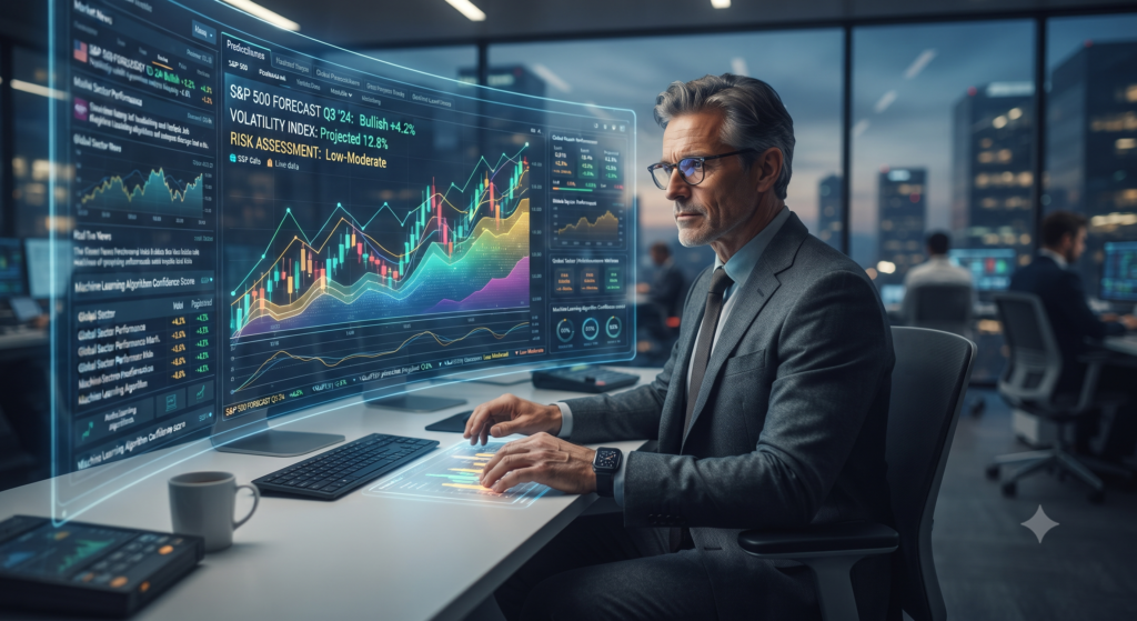 AI-powered financial analysis and market forecasting for investment banking