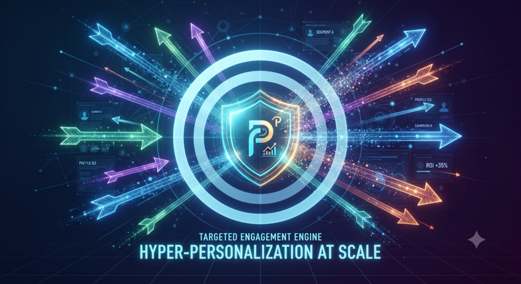 Personalized marketing campaigns using AI behavioral data."
