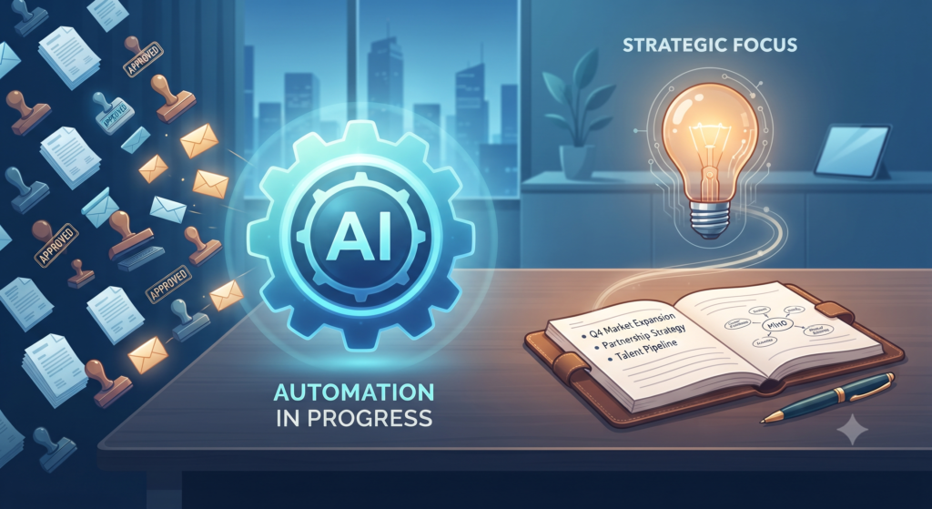 AI automating routine decisions for business leaders