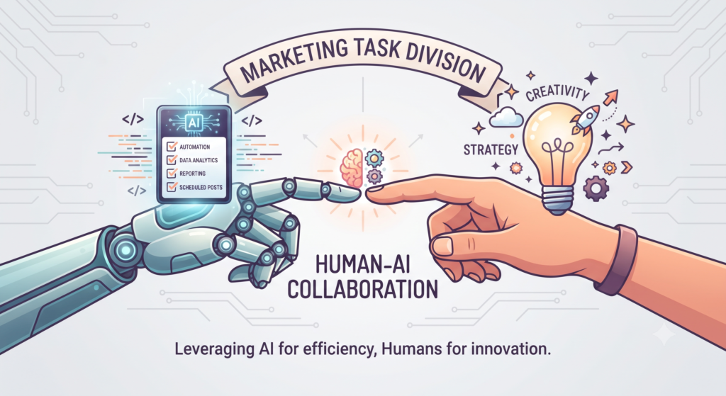 Digital marketing tasks AI can and cannot replace