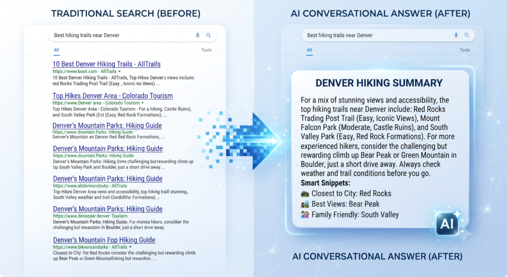 AI transforming SEO and search marketing with GEO optimization