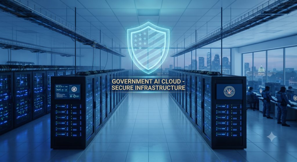 Government investment in secure AI infrastructure and data centers
