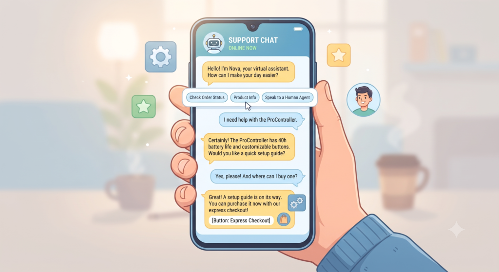 NLP helps businesses meet these expectations through AI-Powered Tools that understand customer requests and provide relevant responses.
