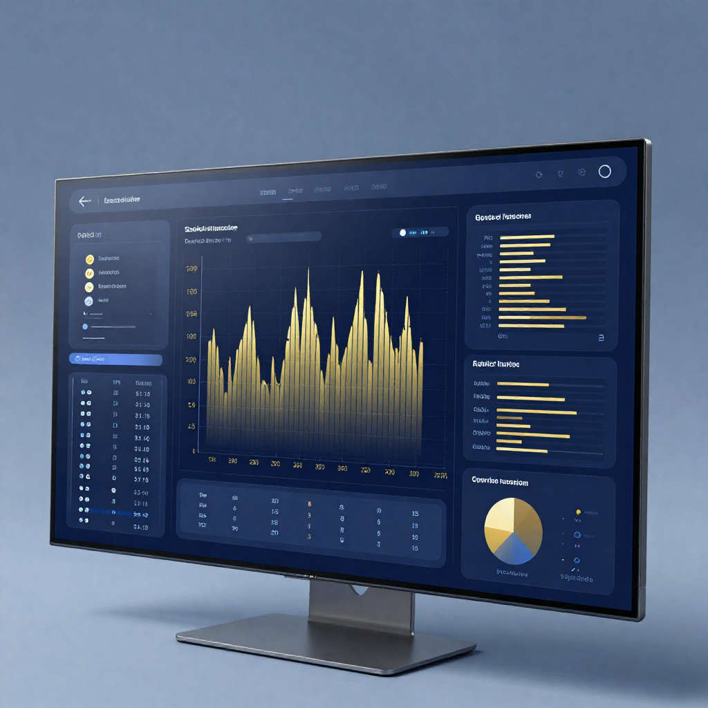 "Machine Learning systems analyzing historical data patterns for marketing optimization."